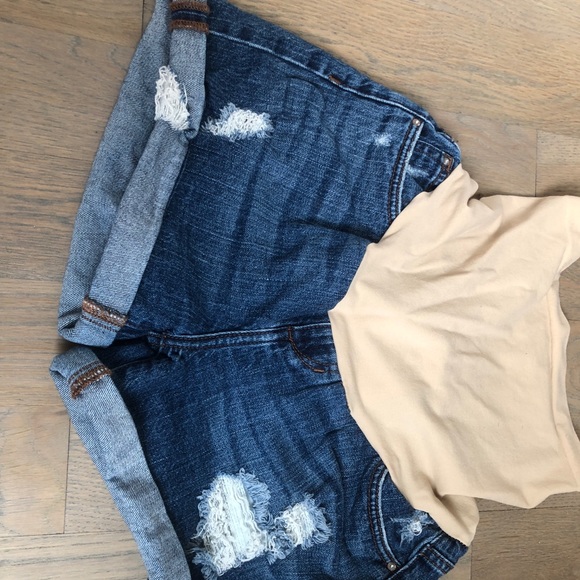 Joe's Jeans Shorts Joes Jeans Maternity Shorts Size 28 Poshmark